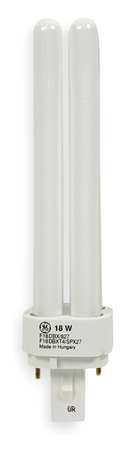 GE LIGHTING F18DBX/835/ECO PLUG-IN CFL 18W NON-DIM 3500K 10 000 HR