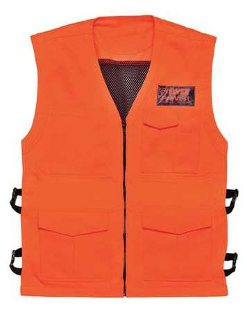 ELVEX JE-70M VEST CHAINSAW ORANGE SZ 38 TO 42 IN
