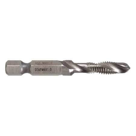 GREENLEE TEXTRON DTAPM6C DRILL/TAP M6 X 1.00 POP