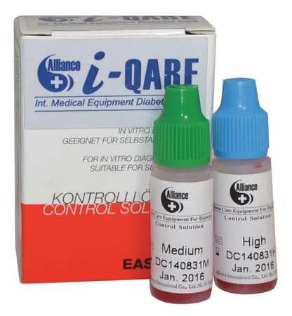 MEDSOURCE MS-76016 GLUCOSE TEST SOLUTION BLOOD SAMPLE