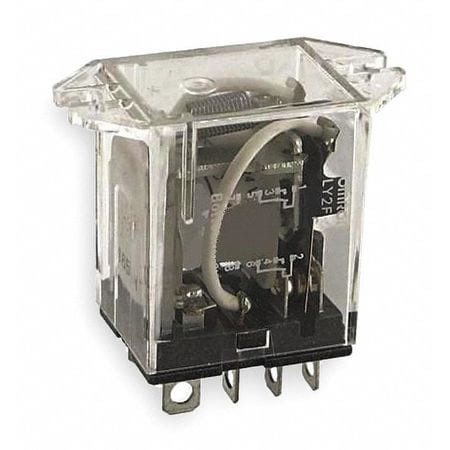 OMRON LY2F-DC24 H8010 RELAY 8PIN DPDT 10A 24VDC