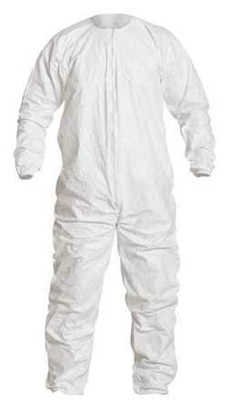 DUPONT IC253BWH2X00250B COVERALL WHITE ELASTIC 2XL PK25