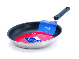 CRESTWARE FRY12XIH FRYING PAN 12-1/2 IN. SS/ALUM