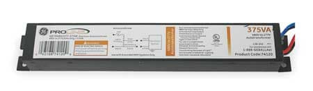 GENERAL ELECTRIC GETR480/277-375W AUTOTRANSFORMER 480/277V 375VA