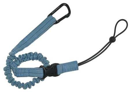 FALLTECH G5027E TOOL LANYARD 35 IN L BLUE POLYESTER
