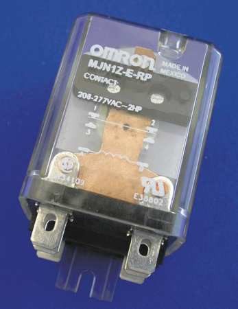 OMRON MJN1Z-E-RP-AC120 FLANGE RELAY,120VAC,6 PINS,15A @ 600V AC