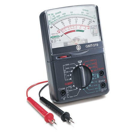 GARDNER BENDER GMT-319 ANALOG MULTIMETER 7 FUNC. 19 RANGE