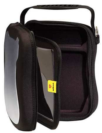 DEFIBTECH DAC-2100 RIGID CARRYING CASE,BLACK,10 1/2" L