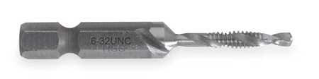 GREENLEE TEXTRON DTAP6-32 DRILL/TAP BIT HEX SHANK 6-32
