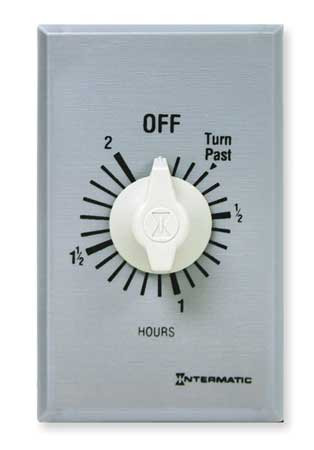 INTERMATIC FF32H TIMER SPRING WOUND 2 HR SPDT SILVER