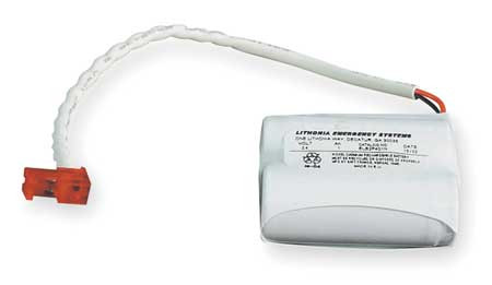 ACUITY BRANDS ELB 2P41P2N REPLACEMENT BATT,7.2V,1 11/16IN