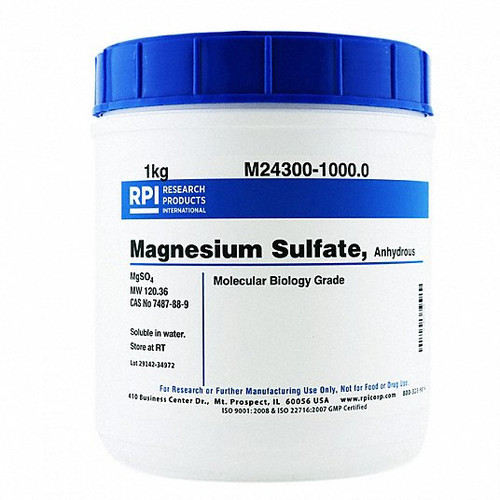 RPI M24300-1000.0 MAGNESIUM SULFATE,ANHYDROUS,1KG