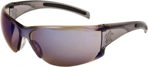 MCR SAFETY HK118 SAFETY GLASSES, HK1 SERIES, BLUE MIRROR 