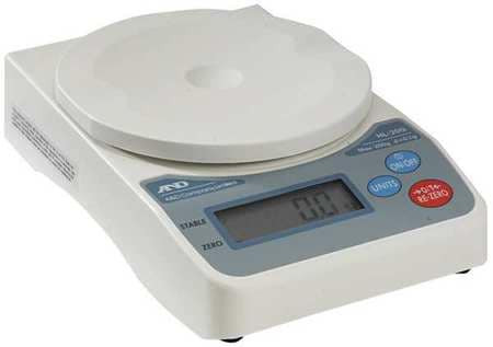A&D WEIGHING HL-200I COMPACT DIGITAL SCALE SS PLTFRM 200G CAP