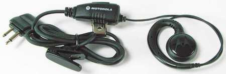 MOTOROLA HKLN4424A EARPIECE BLACK 48 IN L SWIVEL EAR LOOP
