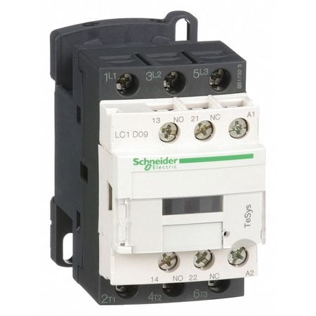 SCHNEIDER ELECTRIC LC1D09T7 3 POLE, 480 COIL VAC AT 50/60 HZ, 25 AMP