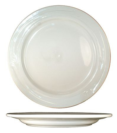 ITI NP-8 PLATE,9" DIA,AMERICAN WHITE,PK24