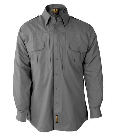PROPPER F531250020XXL3 TACTICAL SHIRT,GRAY,SIZE 2XL LONG