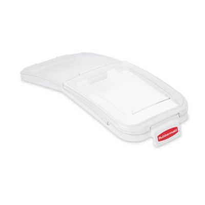 RUBBERMAID COMMERCIAL PRODUCTS FG9F7700CLR ING BIN LID FITS 3600 W/ DOOR/SCOOP