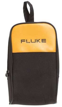 FLUKE Fluke-C25 SOFT CARRYING CASE,8-1/2 IN. H,BLACK/YLW