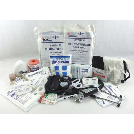 MEDSOURCE MS-75162 DISASTER PREPAREDNESS KIT SERVE 1 TO 6