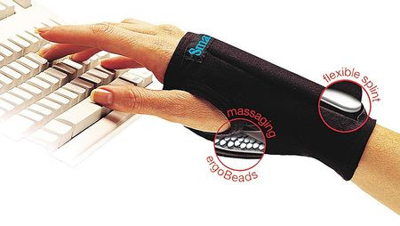 IMAK PRODUCTS IMAA20127 WRIST WRAP,BLACK,LYCRA,L