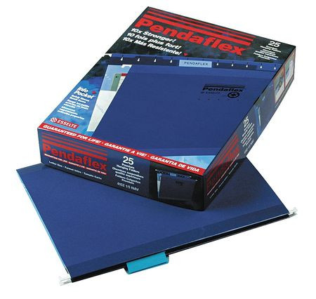 PENDAFLEX PFX415215NAV HANGING FILE FOLDERS NAVY PK25
