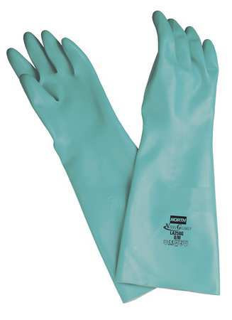 HONEYWELL LA258G/10 CHEMICAL RESISTANT GLOVE 25 MIL SZ 10 PR