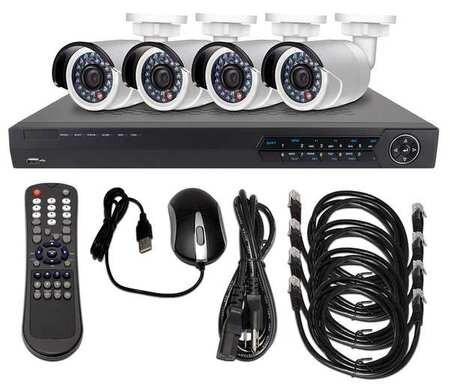 LTS LTN0882K-4B CCTV KIT ALL IN ONE 12VDC 1 TB