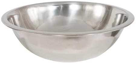 CRESTWARE MB00 MIXING BOWL STAINLESS STEEL 3/4QT