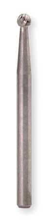 WIDIA METAL REMOVAL M40334 CARBIDE BUR BALL 3/8 CUT DIA SGL CUT