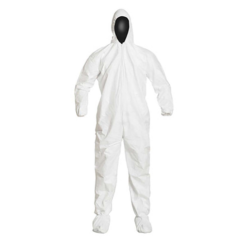 DUPONT IC105SWH2X00250C COVERALL WHITE ELASTIC 2XL PK25