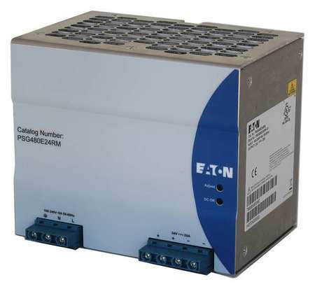 EATON PSG480E24RM DC POWER SUPPLY 24VDC 20A 50/60 HZ
