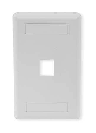HUBBELL IFP11W FACEPLATE 1 PORT
