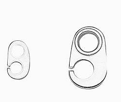 RONSTAN RF89 ROPE CONNECTOR SIZE UP TO 1/4 IN.