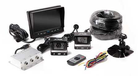 REAR VIEW SAFETY/RVS SYSTEMS RVS-082508 REAR VIEW CAMERA SYSTEM (2) CAMERA SETUP