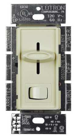 LUTRON SCL-153P-AL LIGHTING DIMMER ROCKER/SLIDE ALMOND