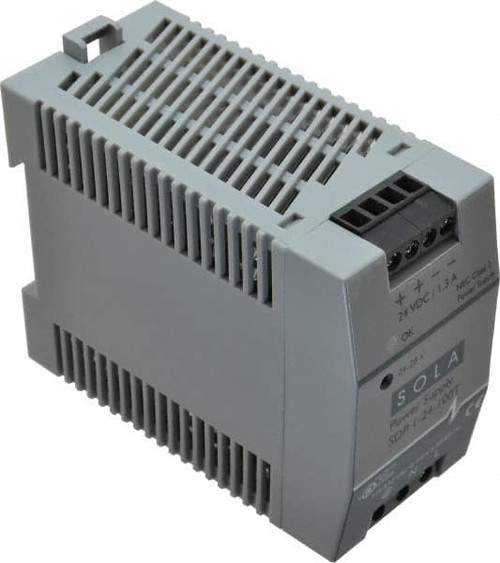 SOLA SDP1-24-100T 100 WATT, 1.30 AMP, 264 VAC, 375 VDC INP