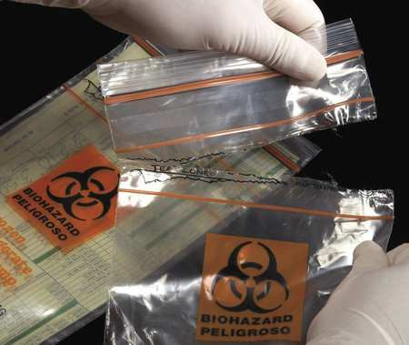 MINIGRIP LAB GUARD SBL2X69B5 TEAR ZONE BAG 6 IN X 9 IN PK1000