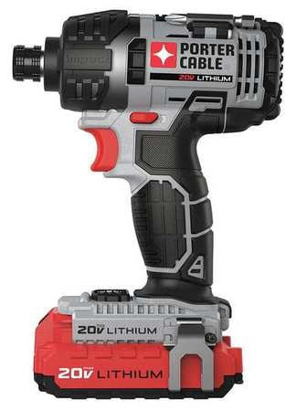 PORTER CABLE PCCK640LB 20V MAX 1/4IN HEX LITHIUM ION IMPACT DRI