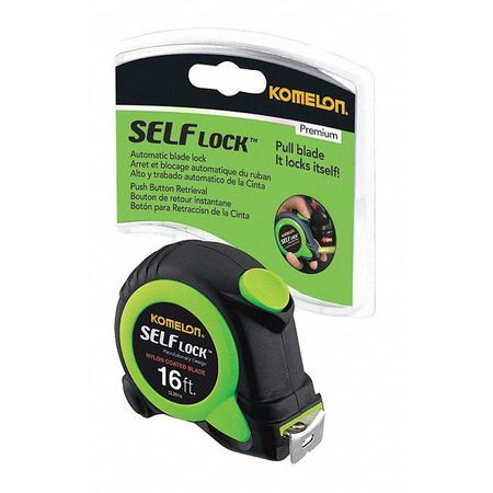 KOMELON SL2816 16' SELF LOCK- SELF-LOCKING TAPE MEASURE