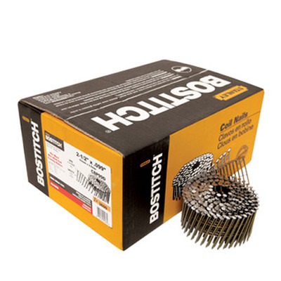 STANLEY C8P99DG COIL FRAMING NAIL, GALVANIZED, 2.5-IN., 
