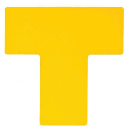BRADY SPC ABSORBENTS 104463 4 IN X 10 IN B514 YELLOWFLOOR TS 20/PKG