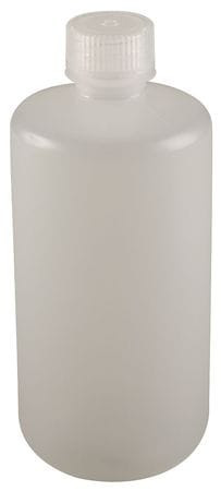 LAB SAFETY SUPPLY 6FAR1 BOTTLE 500 ML 16 OZ NARROW MOUTH PK12