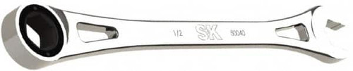 S-K HAND TOOL 80040 1/2" 6 POINT REVERSIBLE RATCHETING COMBI