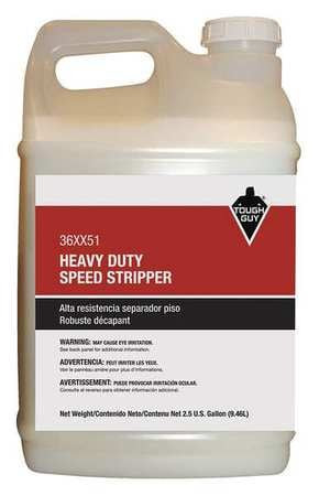 TOUGH 116444 HEAVY DUTY FLOOR STRIPPER 2.5GAL. BOTTLE