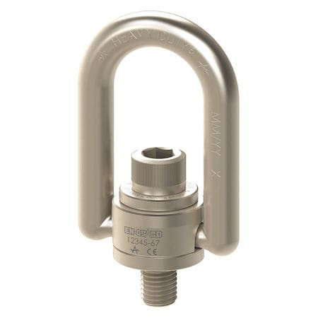 COLUMBUS MCKINNON EN34518 HOIST RING BOLT-ON 14-2IN 45.0 FT.-LB.