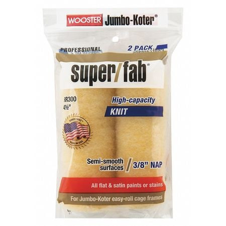 WOOSTER RR300-6-1/2 PAINT ROLLER COVER 6-1/2IN. KNIT