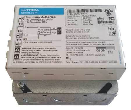 LUTRON L3DA4U1UKL-CV240 LED DRIVER,120 TO 277VAC,24VDC