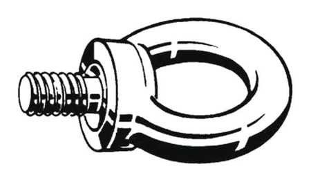GRAINGER GLOBAL SOURCING M16000.200.0001 LIFTING EYE BOLT CS C15E M20X30 PK10